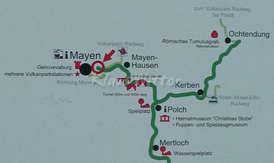 Maifeld Radweg